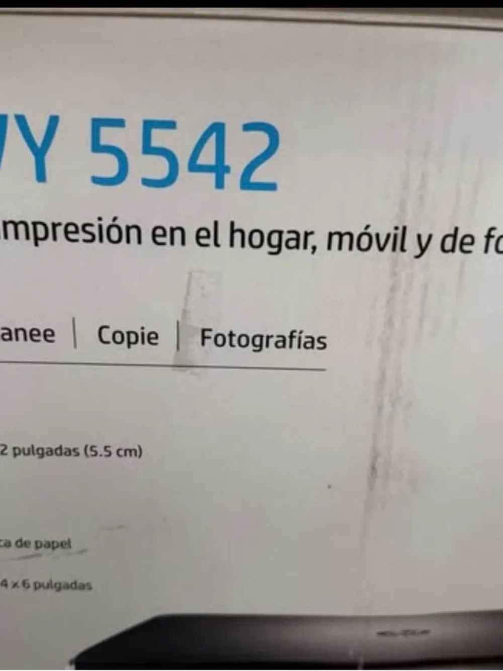 NEW HP ENVY 5542 Wireless All-in-One Printer Scanner Copier Photo Printer NIB
